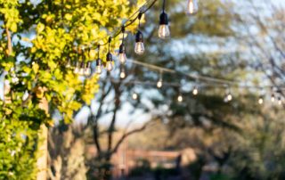 outside wedding at el encanto