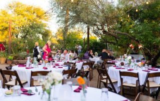 wedding table setting